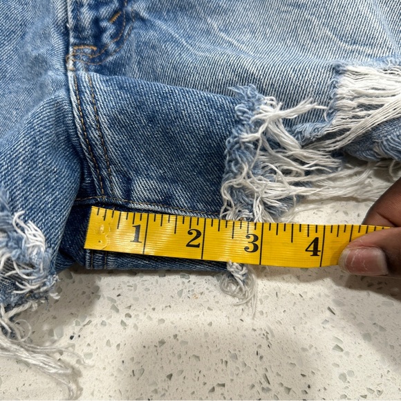 Abercrombie & Fitch Natural Rise Shorts sz 28 / 6 - Picture 8 of 10